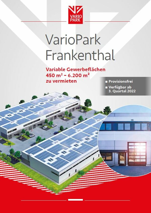 Vermietungsbroschüre VarioPark Frankenthal
