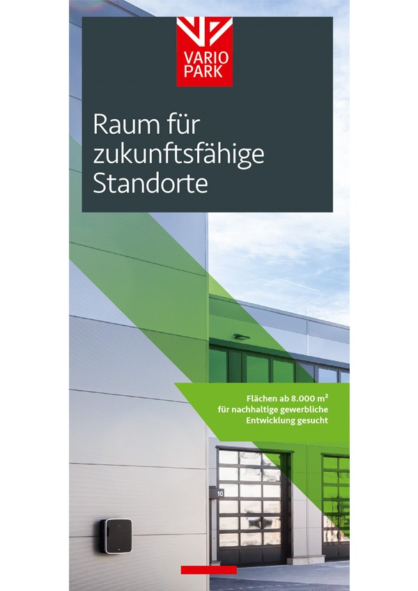 Raum für zukunftsfähige Standorte - Vorteile für Kommunen